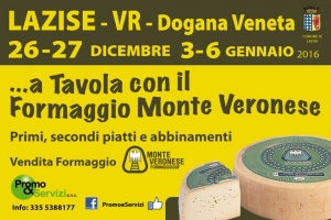 A tavola con il formaggio Monte Veronese.