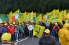 La protesta della Coldiretti continua, Brennero bloccato da migliaia di agricoltori
