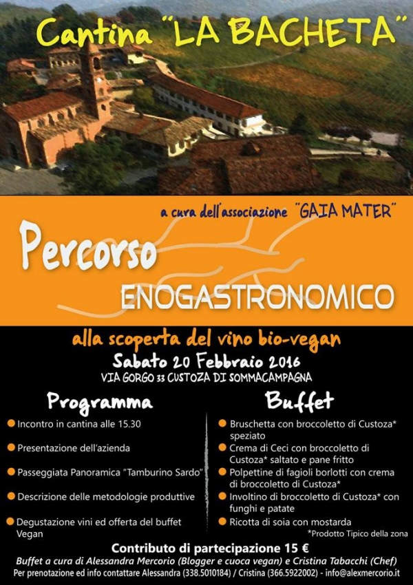 Percorso Enogastronomico: Cantina &quot;La Bacheta&quot;