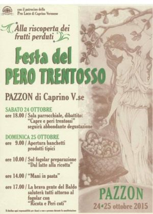 Festa del Pero Trentosso a Caprino