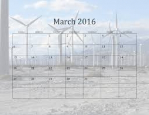 Calendario biodinamico - Marzo 2016.
